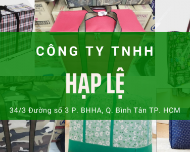 Địa chỉ chuyên cung cấp túi bạt dây kéo số lượng lớn tại TPHCM