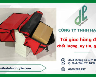 Hạp Lệ chuyên cung cấp túi giao hàng đôi chất lượng, uy tín, giá rẻ tại TP.HCM